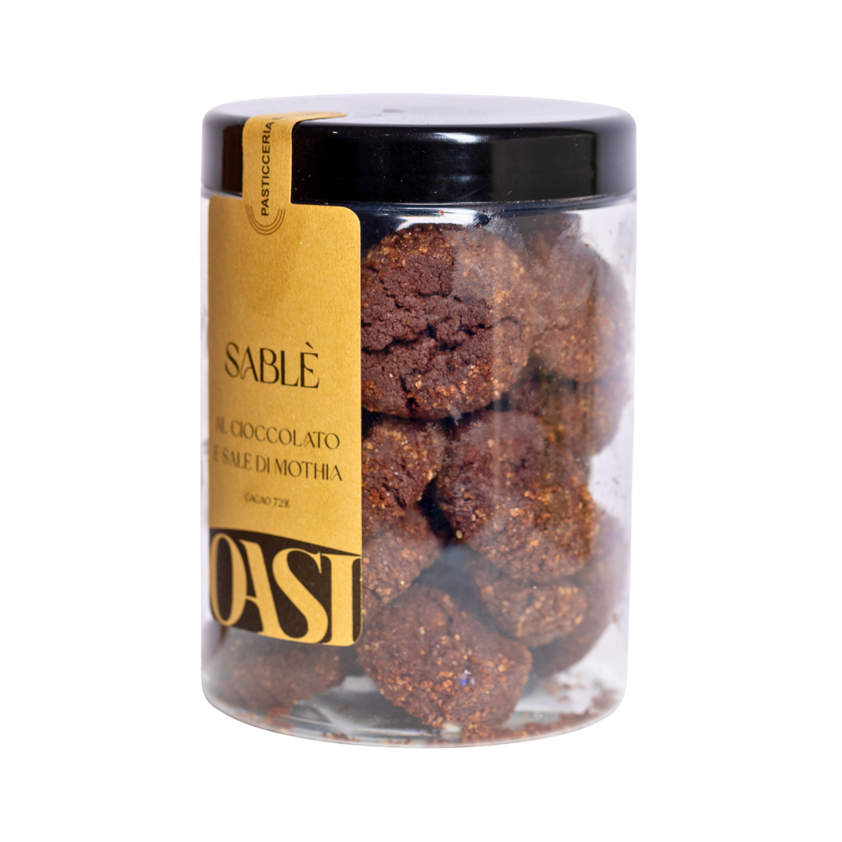 Sablè al cioccolato e sale di Mothia